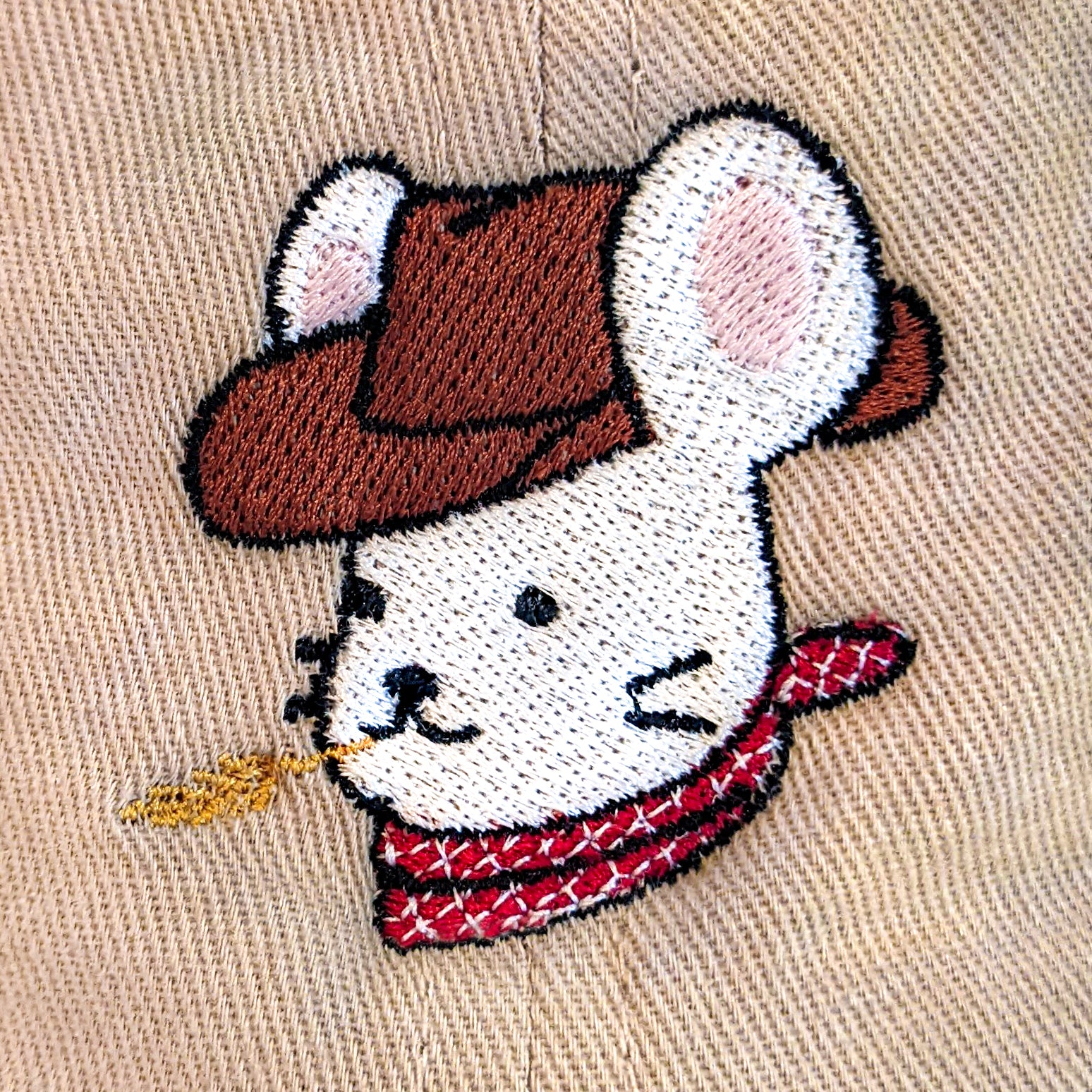 cowboy mouse hat