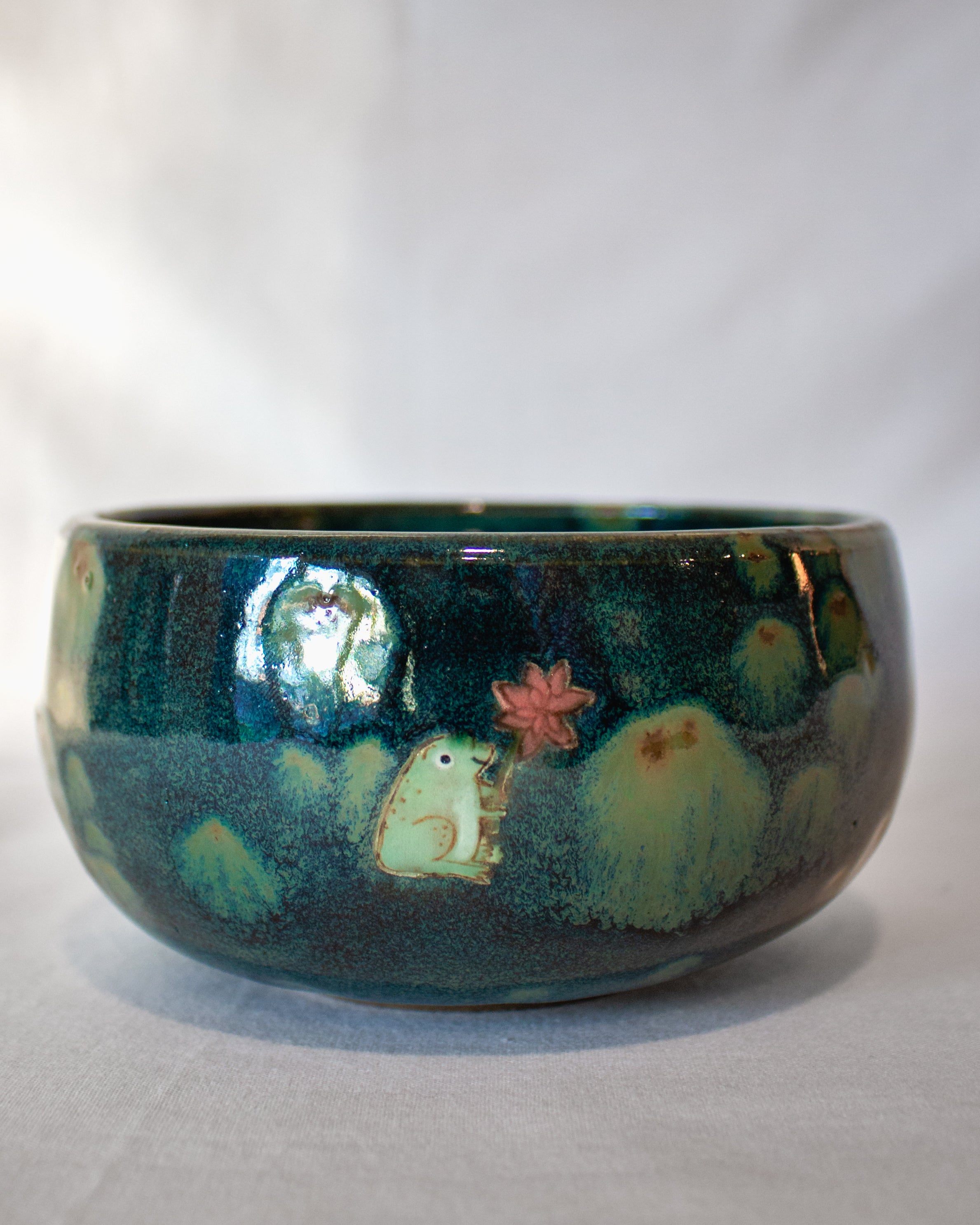 flower frog bowl *second*