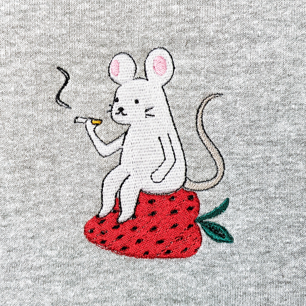strawberry mouse hoodie